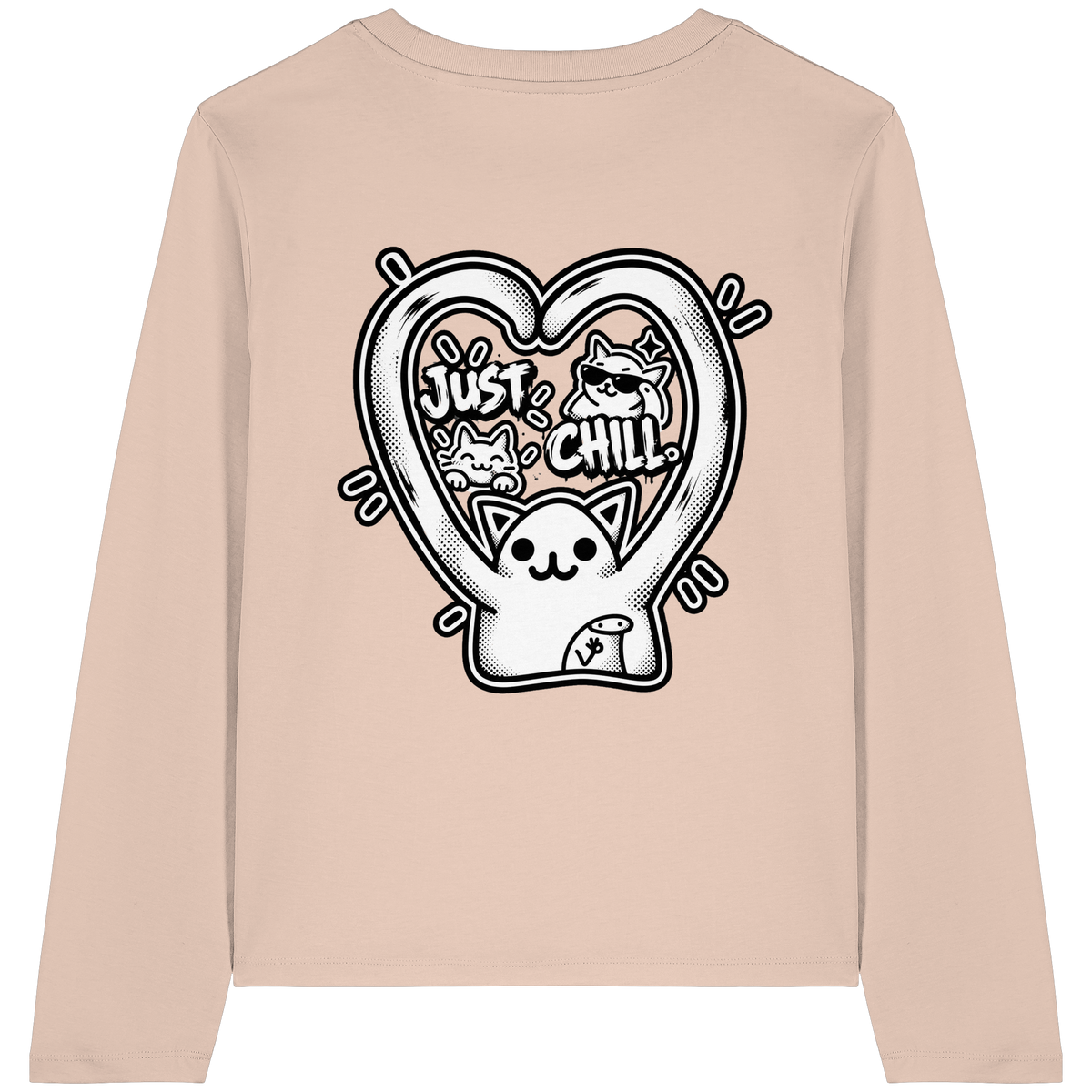 CORTiSOL basso - T-shirt a maniche lunghe biologica da donna