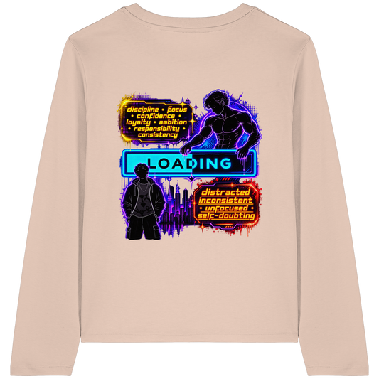 LOADiNG - Womens Organic Longsleeve T-Shirt