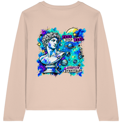 The Philosopher - Womens Organic Longsleeve T-Shirt