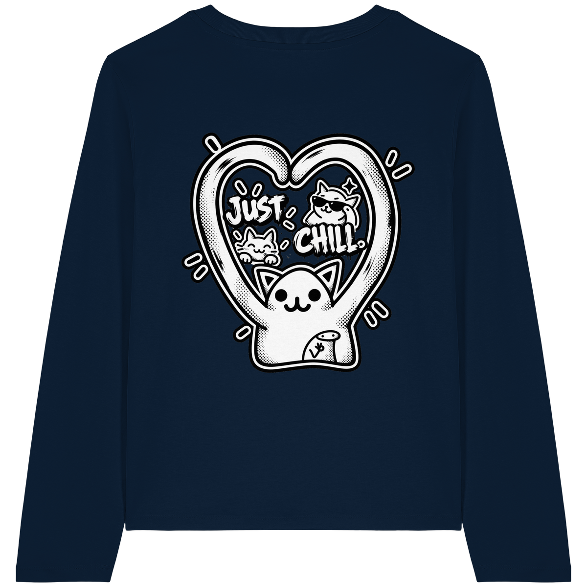 CORTiSOL basso - T-shirt a maniche lunghe biologica da donna