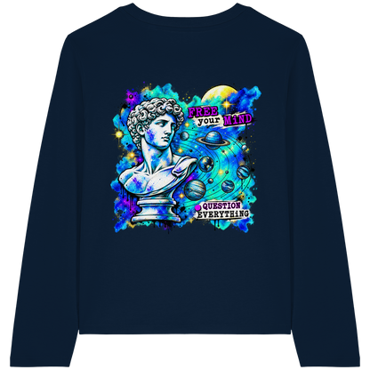 The Philosopher - Womens Organic Longsleeve T-Shirt
