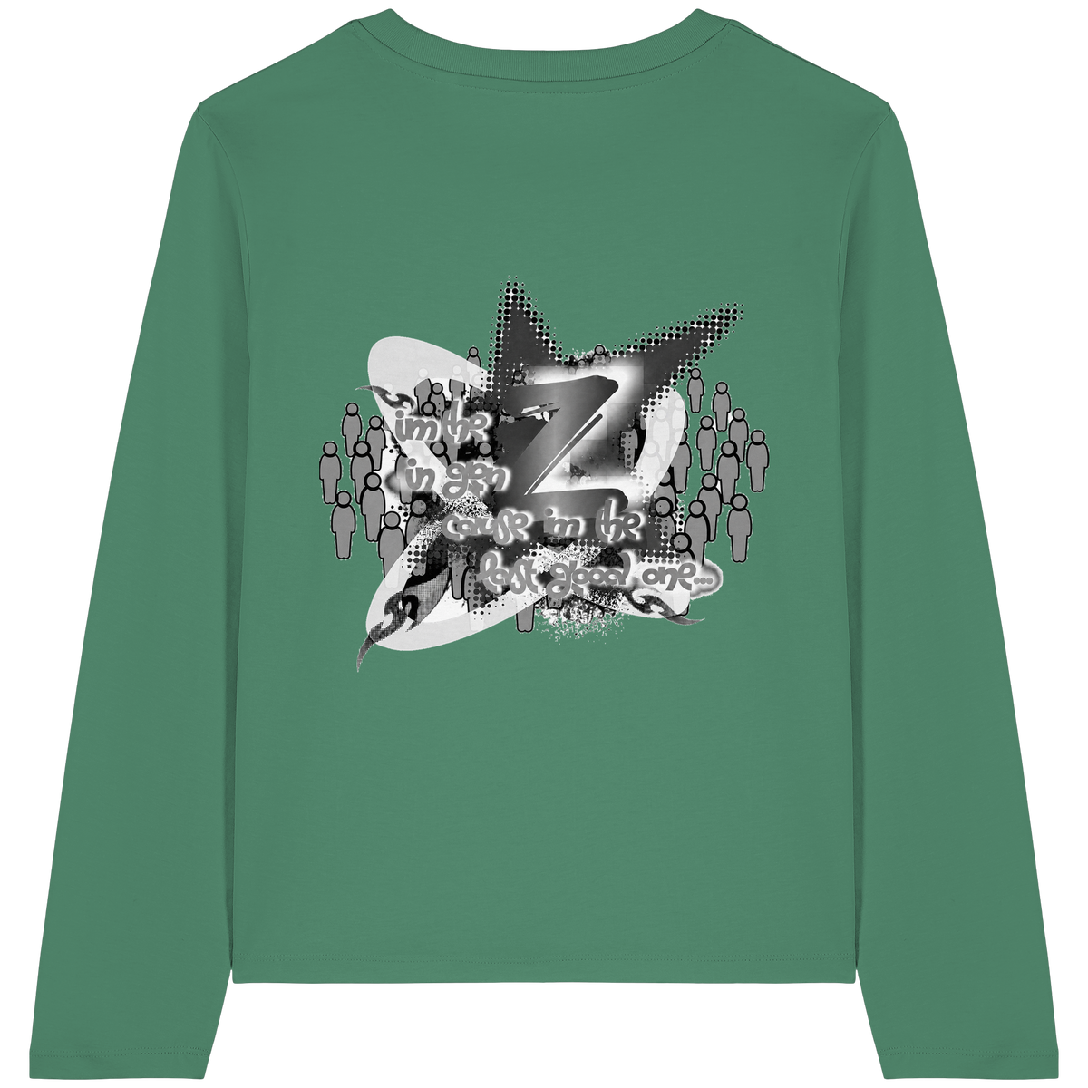 The Rebellion Z BASiC - Womens Organic Longsleeve T-Shirt
