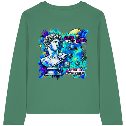 The Philosopher - Womens Organic Longsleeve T-Shirt