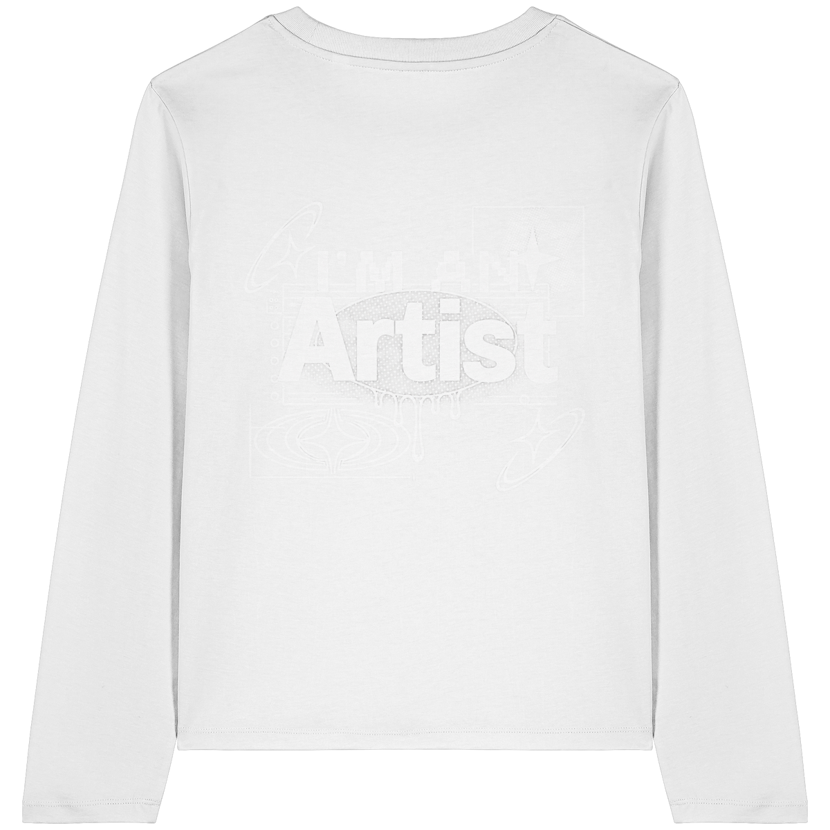 The Artist BASiCS - T-shirt a maniche lunghe biologica da donna