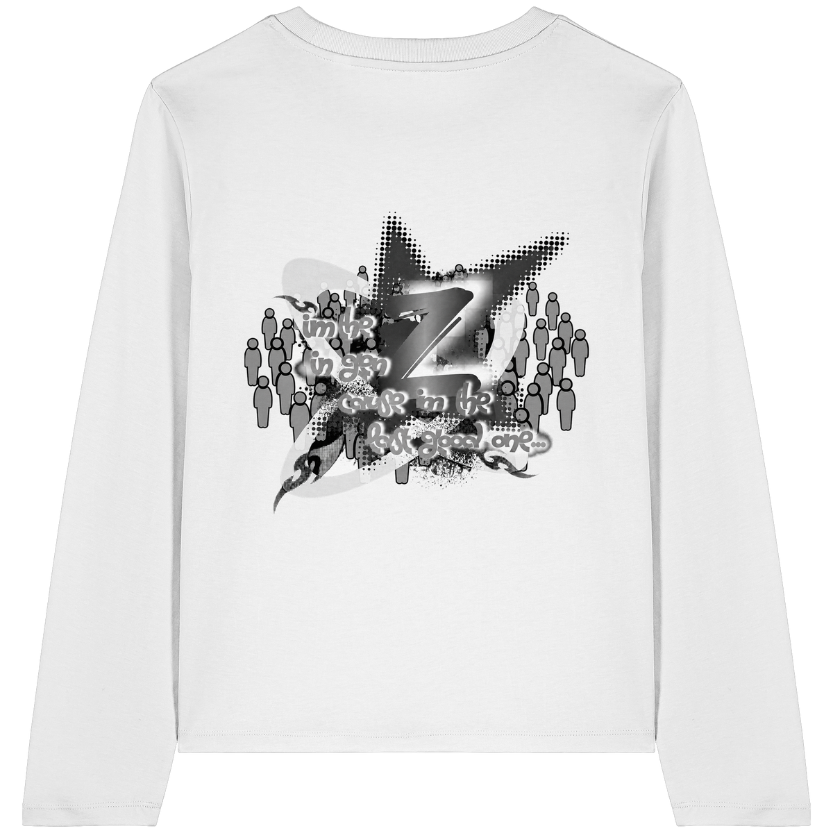 The Rebellion Z BASiC - Womens Organic Longsleeve T-Shirt