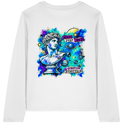 The Philosopher - Womens Organic Longsleeve T-Shirt