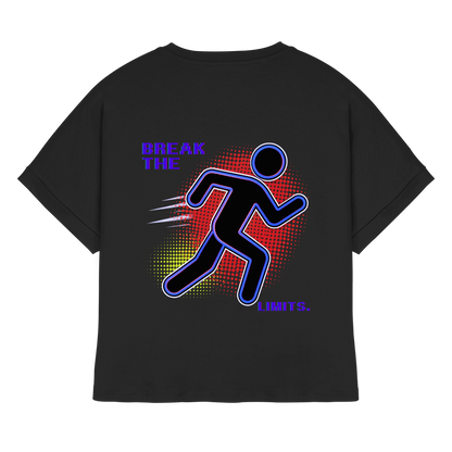 The JoGGer - Womens Organic Rolled Sleeves T-Shirt