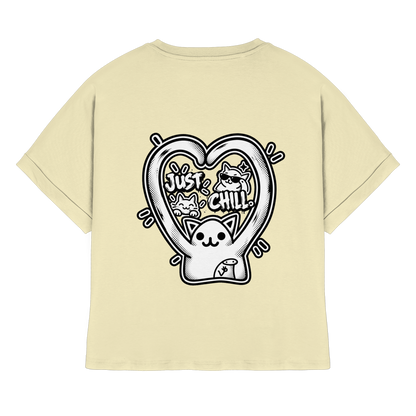 low CORTiSOL - Womens Organic Rolled Sleeves T-Shirt