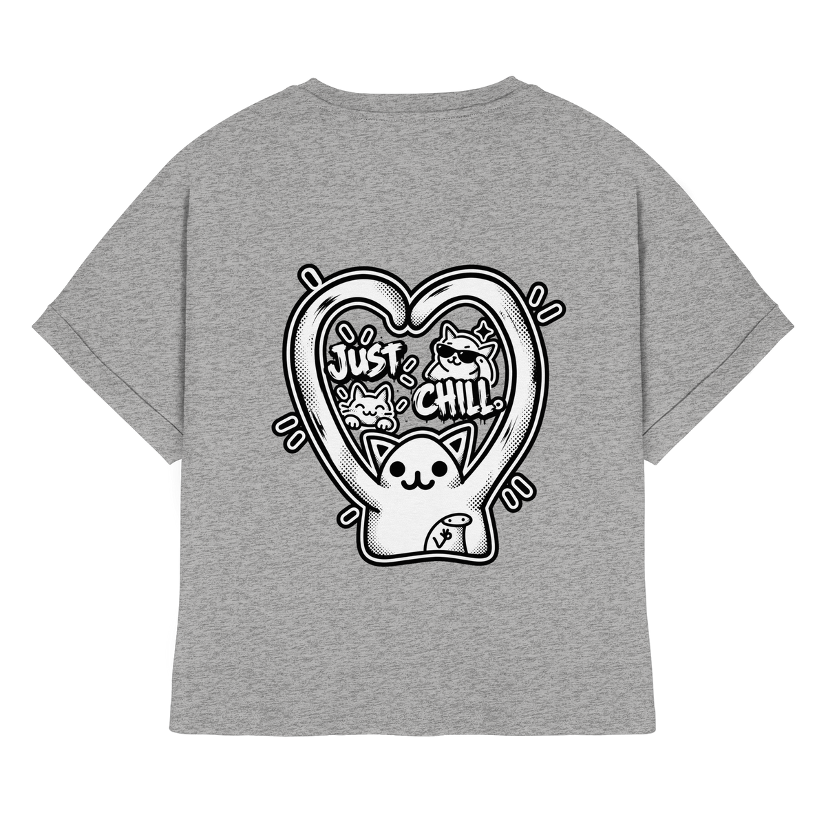 low CORTiSOL - Womens Organic Rolled Sleeves T-Shirt