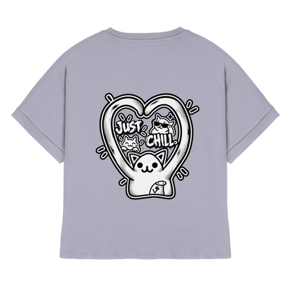 low CORTiSOL - Womens Organic Rolled Sleeves T-Shirt