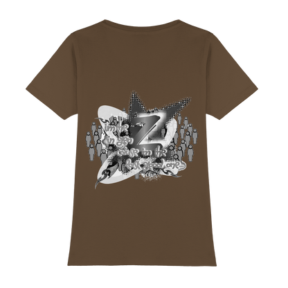 The Rebellion Z BASiC - Damen Premium Klassik T-Shirt
