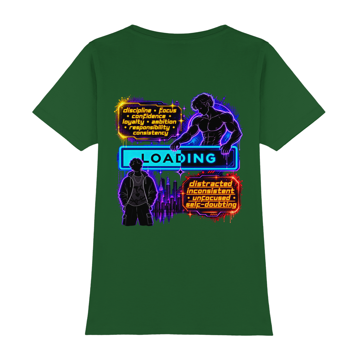 LOADiNG - Womens Premium Classic T-Shirt