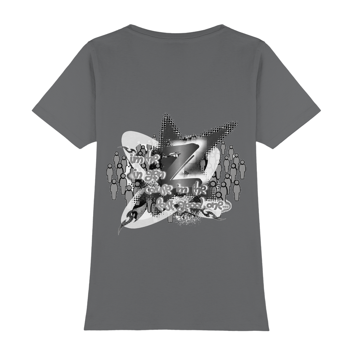 The Rebellion Z BASiC - Damen Premium Klassik T-Shirt
