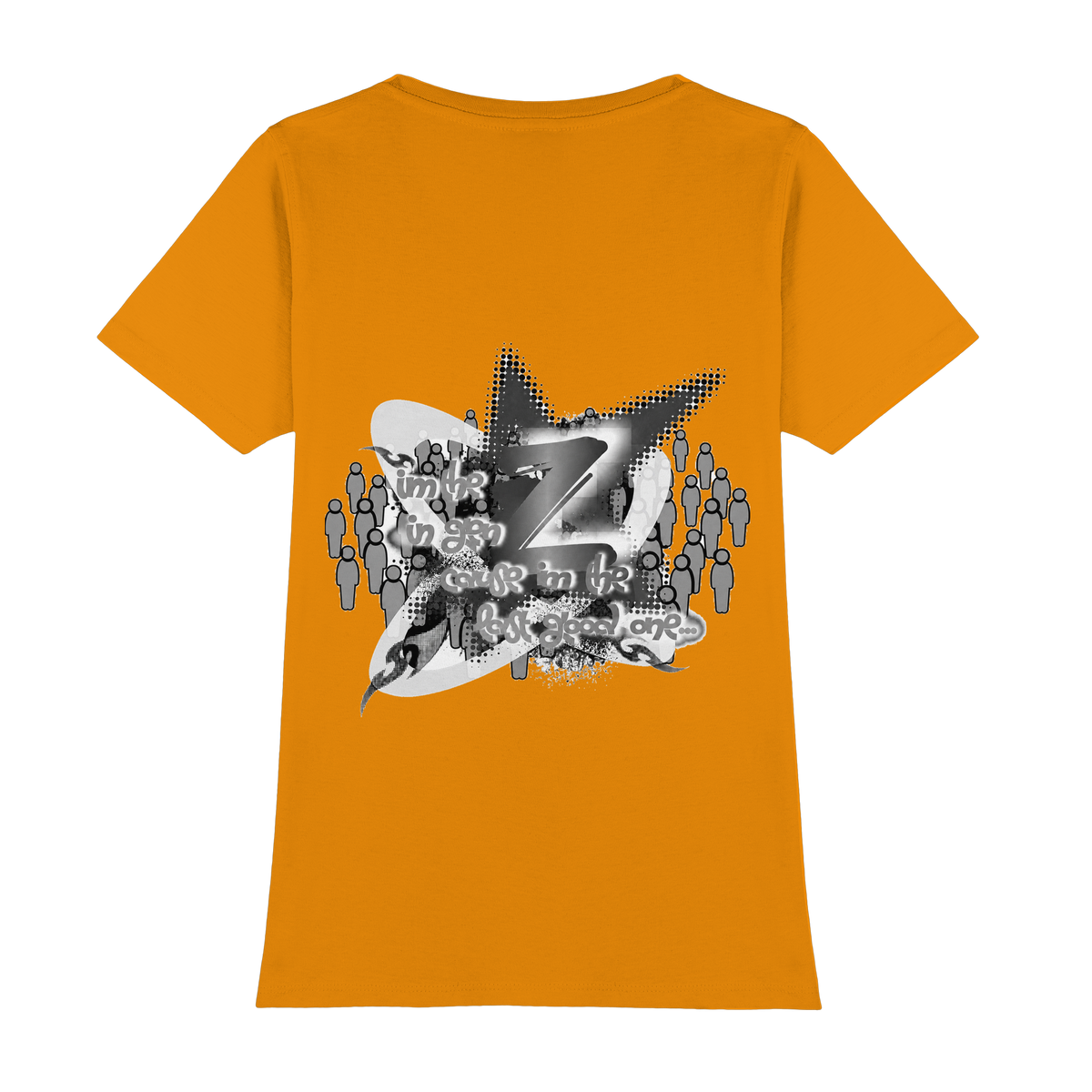 The Rebellion Z BASiC - Damen Premium Klassik T-Shirt