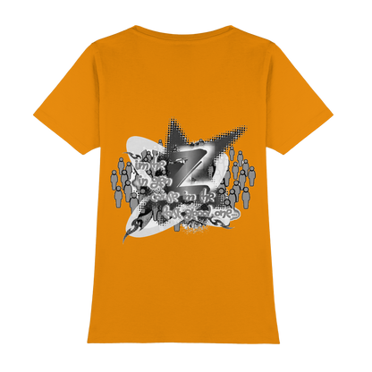 The Rebellion Z BASiC - Damen Premium Klassik T-Shirt