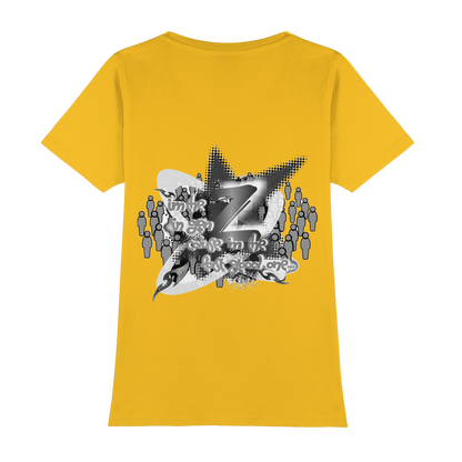 The Rebellion Z BASiC - Damen Premium Klassik T-Shirt