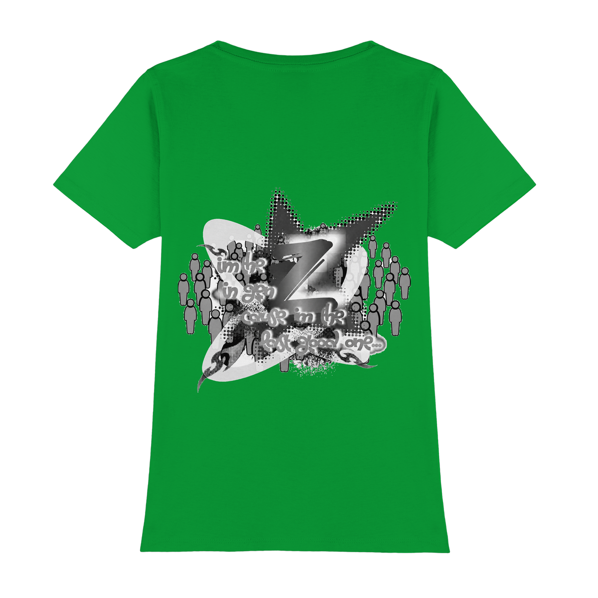 The Rebellion Z BASiC - Damen Premium Klassik T-Shirt
