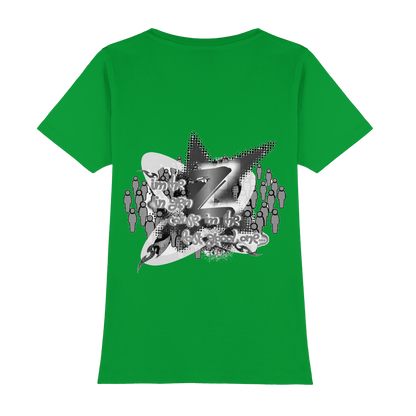 The Rebellion Z BASiC - Damen Premium Klassik T-Shirt