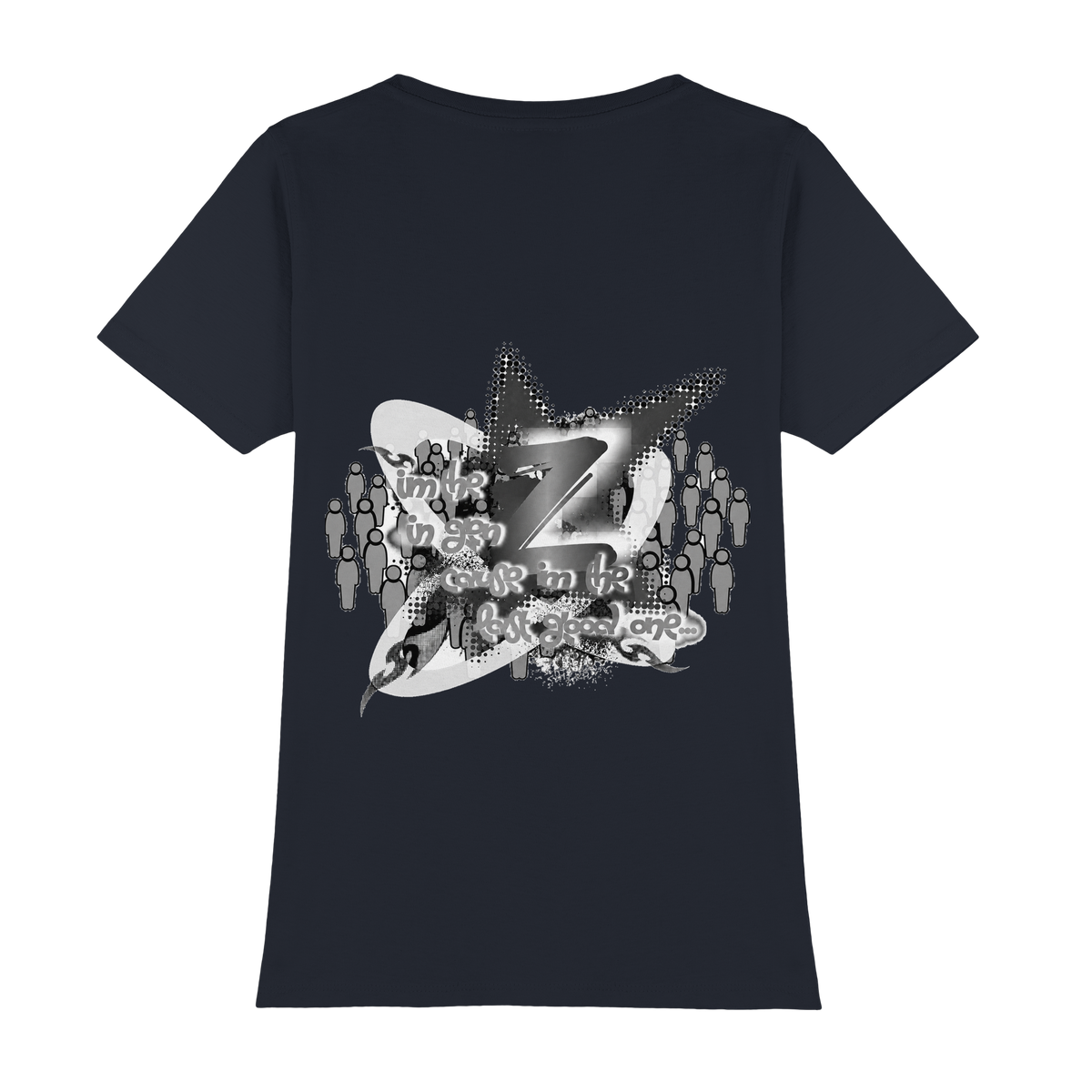 The Rebellion Z BASiC - Damen Premium Klassik T-Shirt