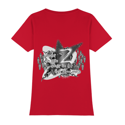The Rebellion Z BASiC - Damen Premium Klassik T-Shirt