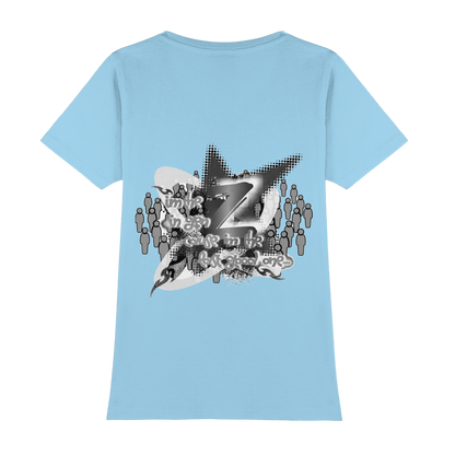 The Rebellion Z BASiC - Damen Premium Klassik T-Shirt