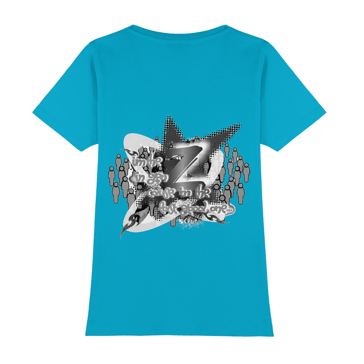 The Rebellion Z BASiC - Damen Premium Klassik T-Shirt
