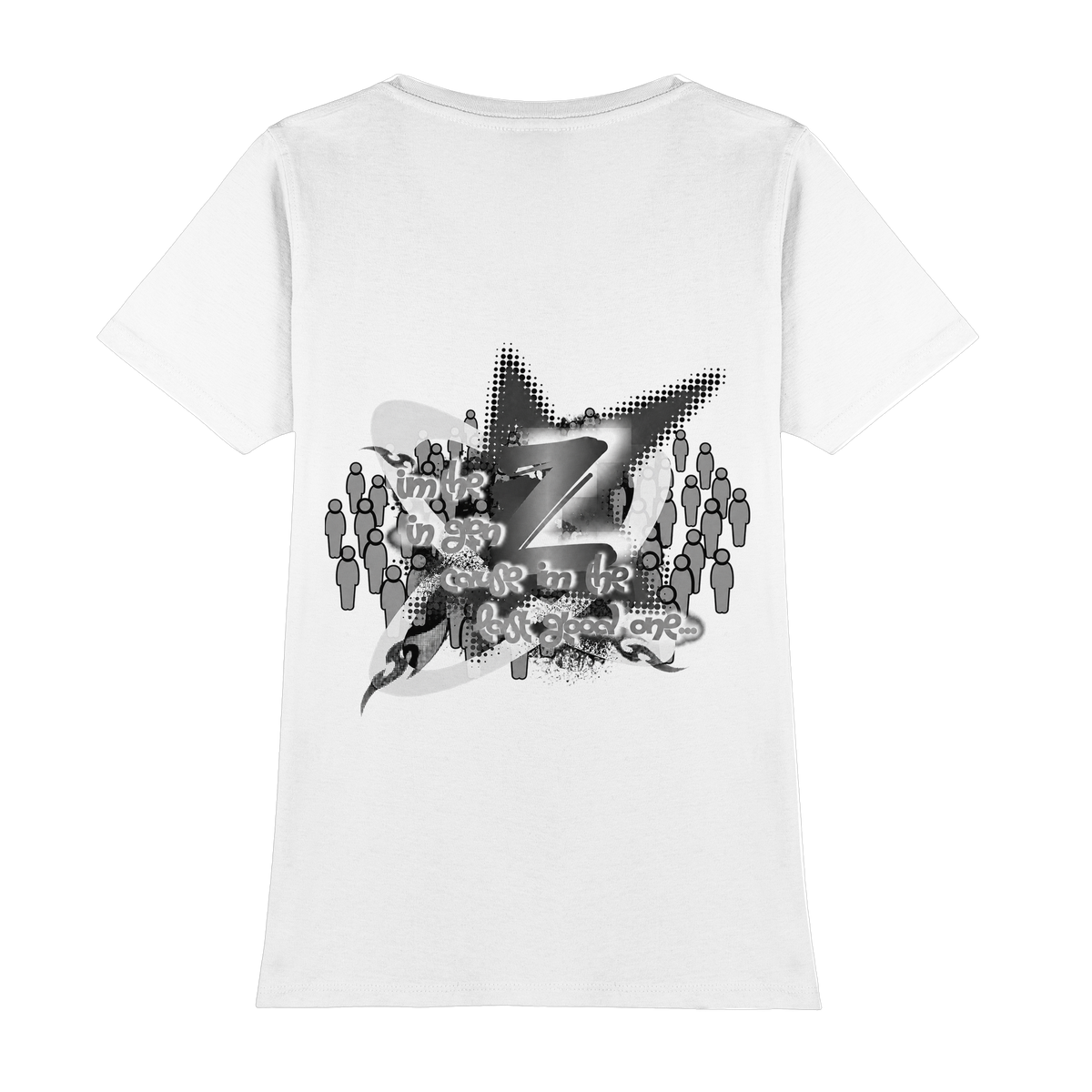 The Rebellion Z BASiC - Damen Premium Klassik T-Shirt