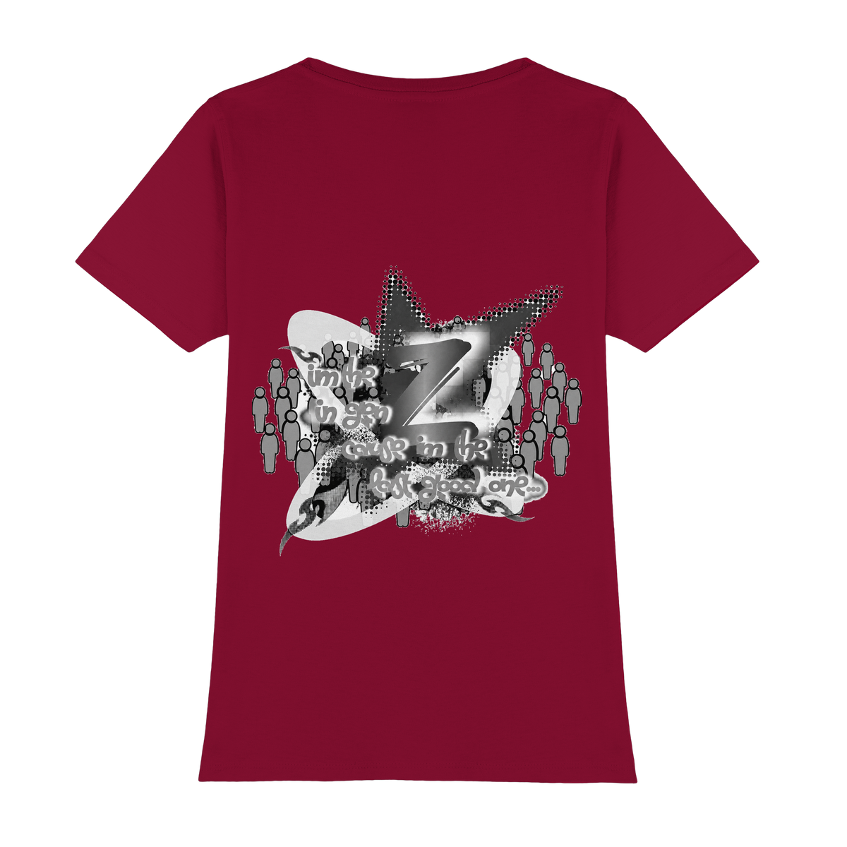 The Rebellion Z BASiC - Damen Premium Klassik T-Shirt
