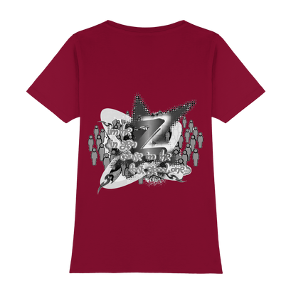 The Rebellion Z BASiC - Damen Premium Klassik T-Shirt