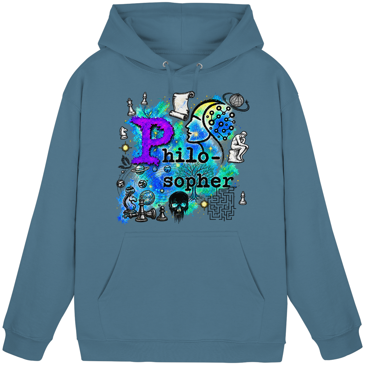 The Philosopher - Basic Unisex Hoodie