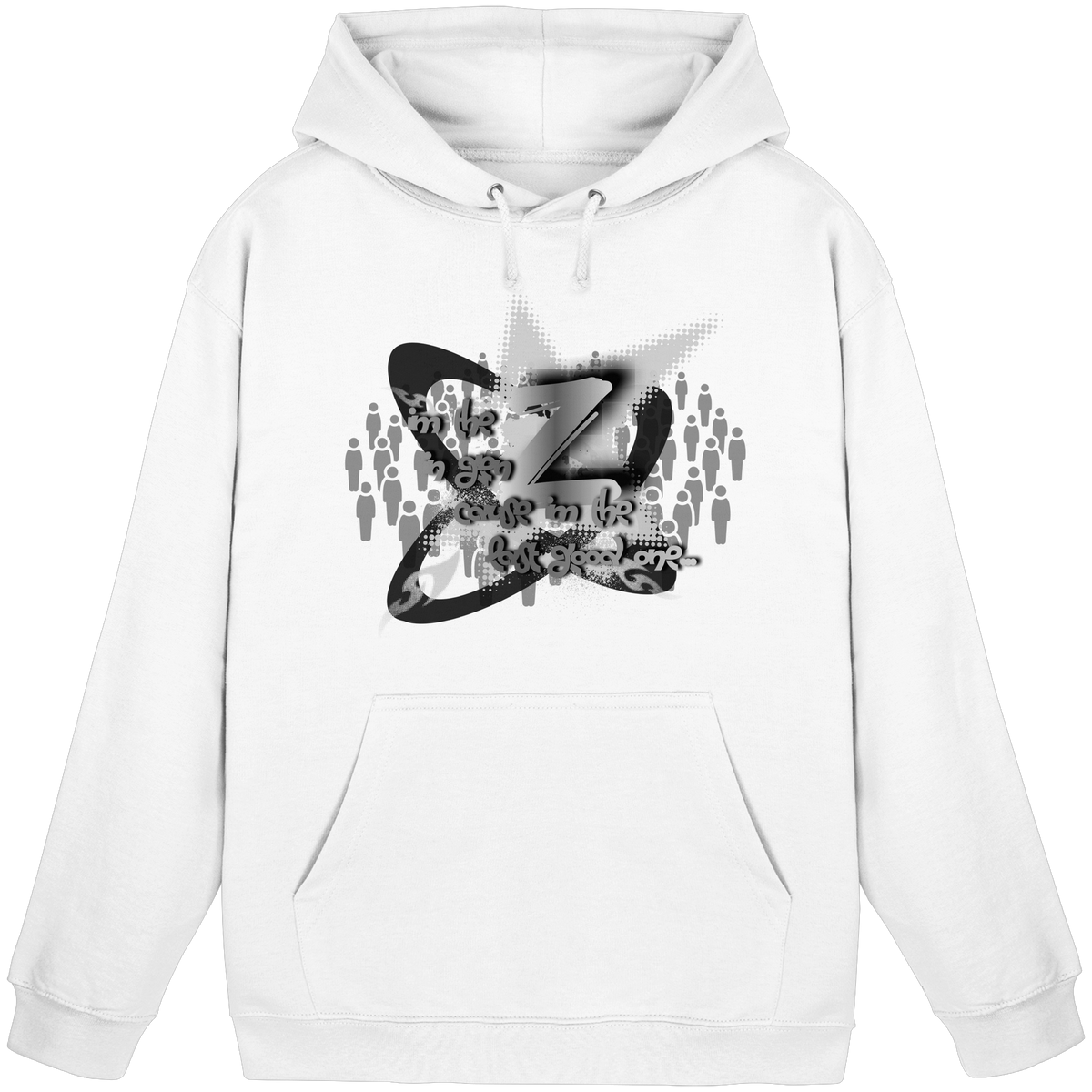 The Rebellion Z BASiC - Temel Unisex Kapüşonlu Sweatshirt