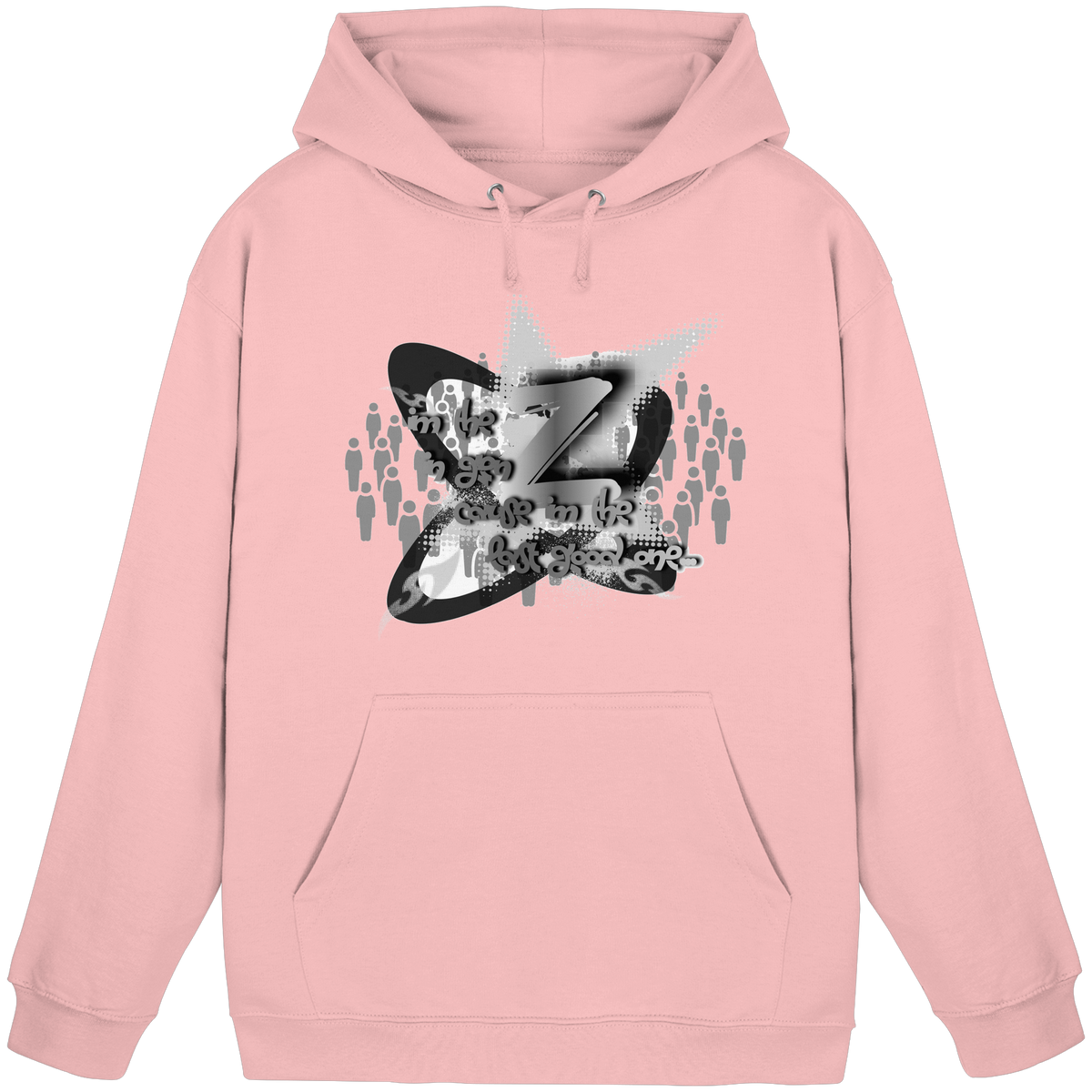 The Rebellion Z BASiC - Temel Unisex Kapüşonlu Sweatshirt