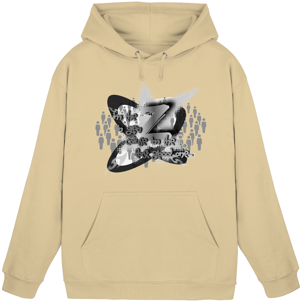 The Rebellion Z BASiC - Temel Unisex Kapüşonlu Sweatshirt
