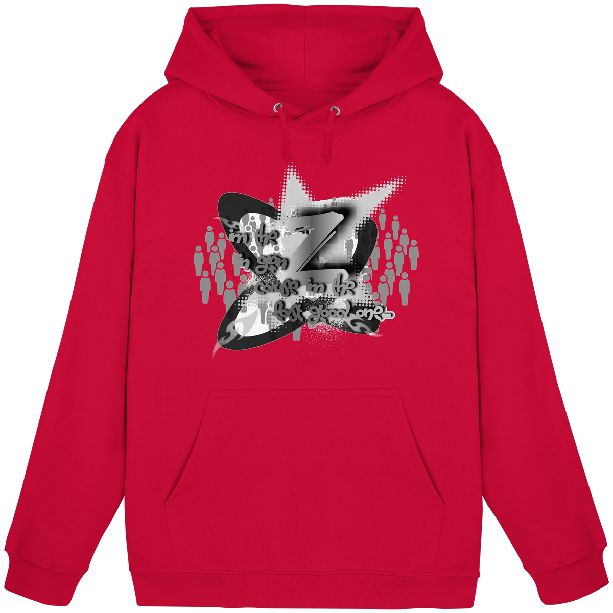 The Rebellion Z BASiC - Temel Unisex Kapüşonlu Sweatshirt