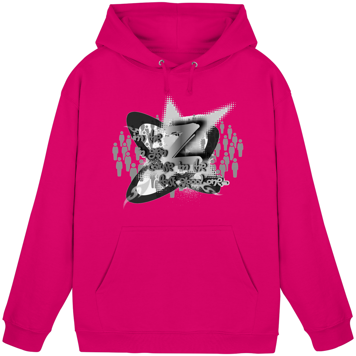 The Rebellion Z BASiC - Temel Unisex Kapüşonlu Sweatshirt