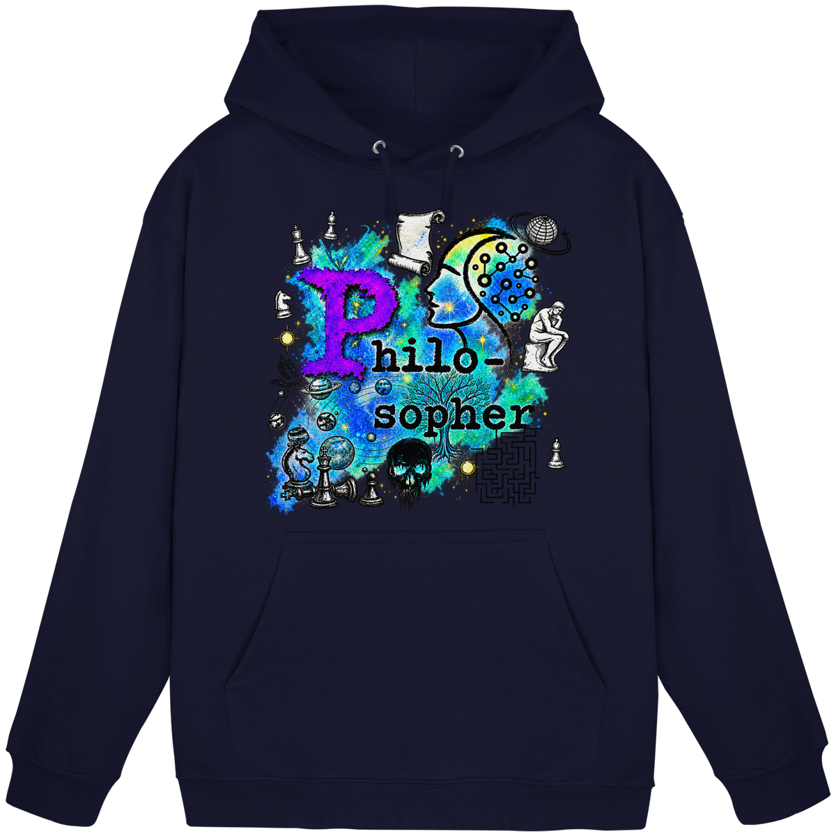 The Philosopher - Basic Unisex Hoodie
