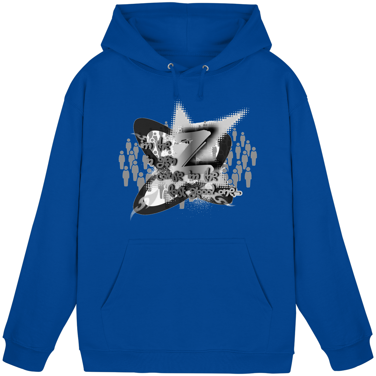 The Rebellion Z BASiC - Temel Unisex Kapüşonlu Sweatshirt