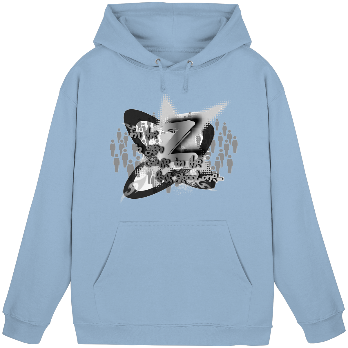 The Rebellion Z BASiC - Temel Unisex Kapüşonlu Sweatshirt