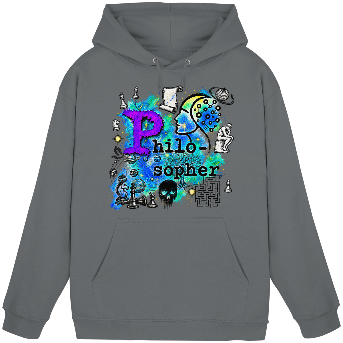 The Philosopher - Basic Unisex Hoodie