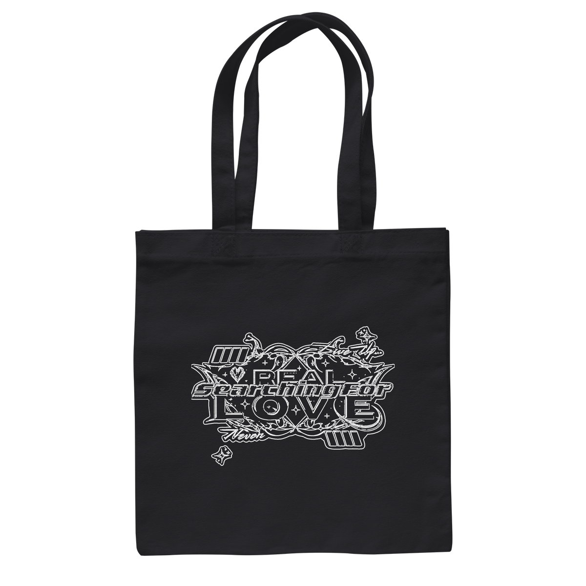The REAL LOVE BASiCS - Baumwolltasche