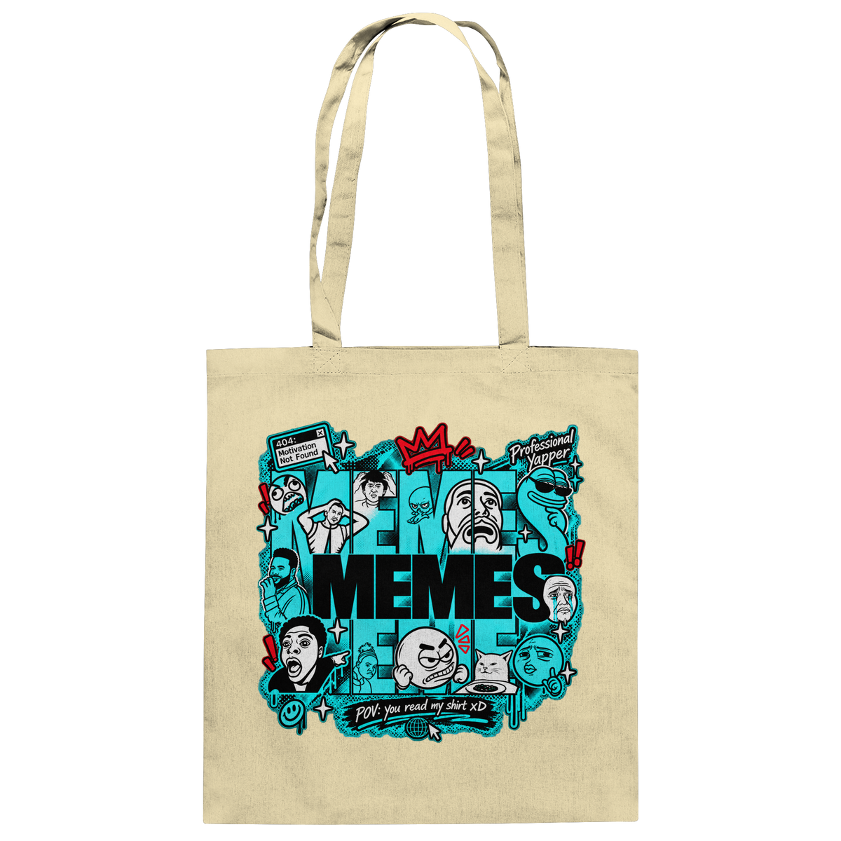 The Meme - Baumwolltasche