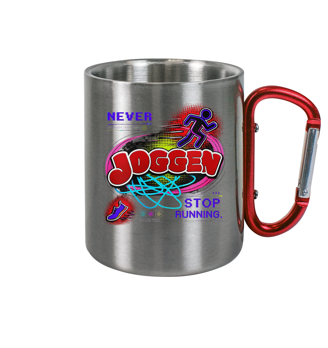 The JoGGer - Edelstahl Tasse