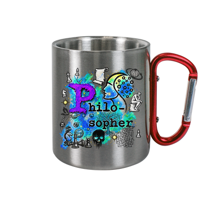 The Philosopher - Tazza in acciaio inox