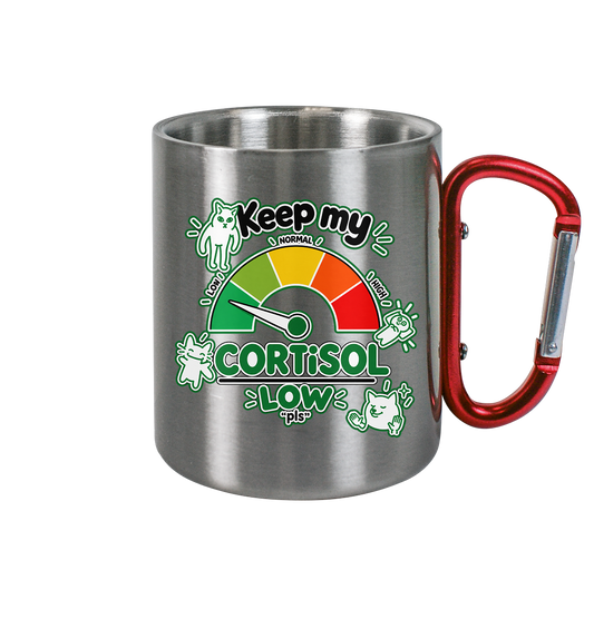 low CORTiSOL - Edelstahl Tasse