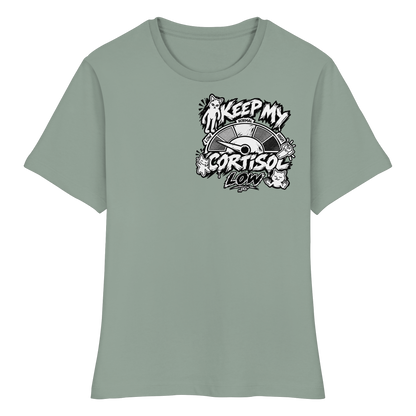 CORTiSOL basso - T-shirt biologica da donna aderente