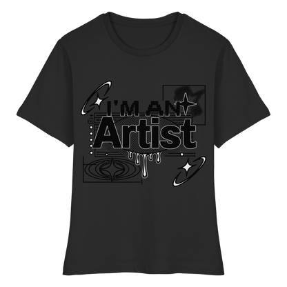 The Artist BASiCS - Kadınlar İçin Organik Kesim Tişört