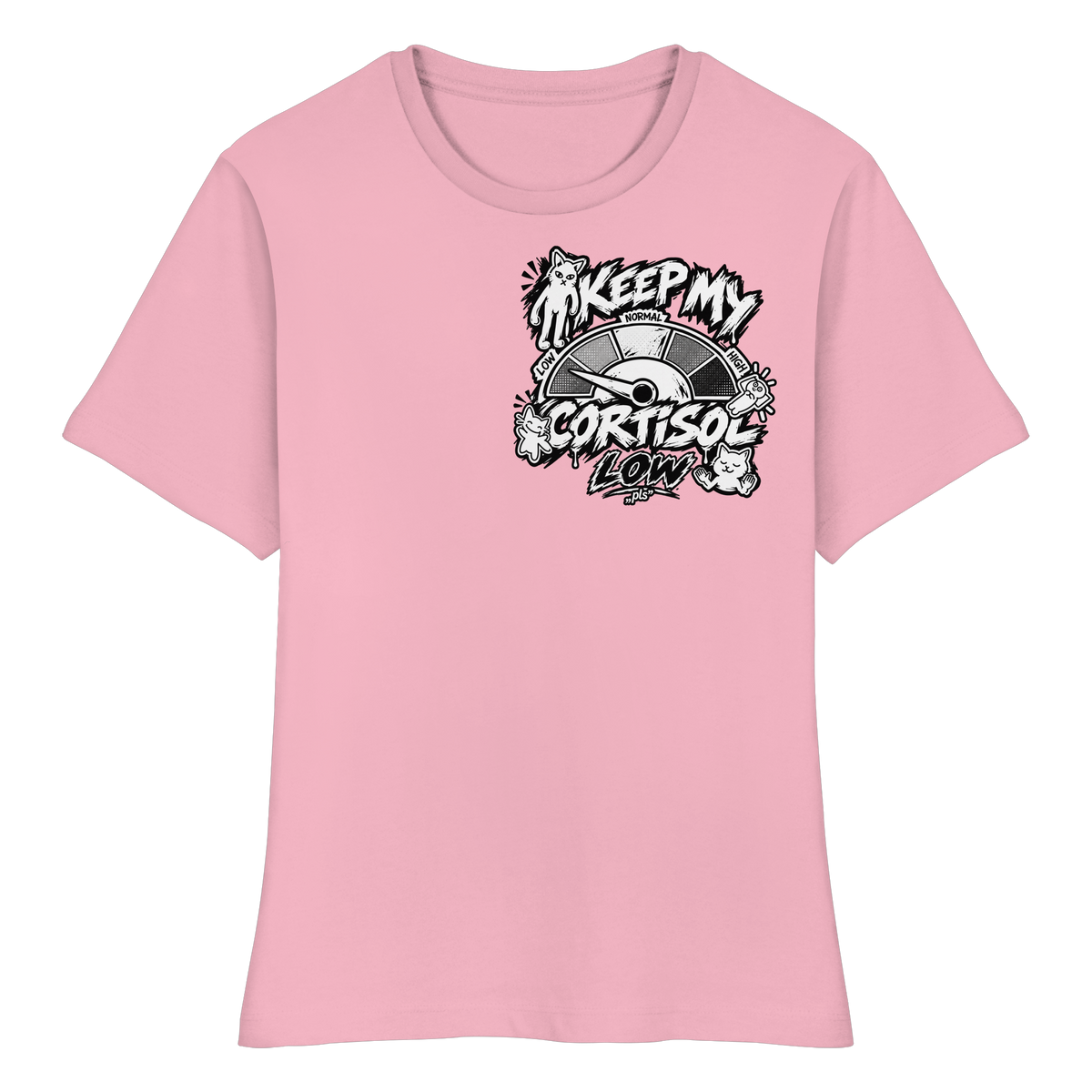 CORTiSOL basso - T-shirt biologica da donna aderente