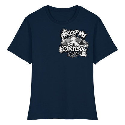 CORTiSOL basso - T-shirt biologica da donna aderente