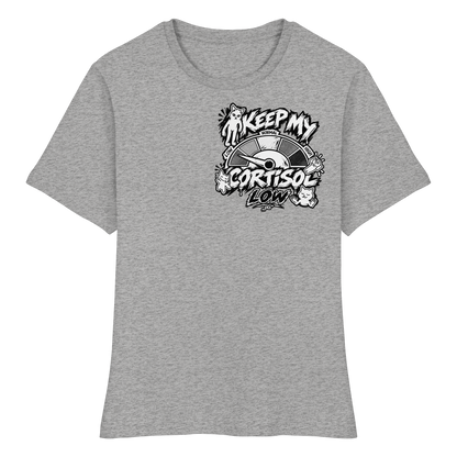 CORTiSOL basso - T-shirt biologica da donna aderente