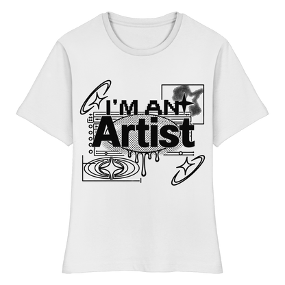 The Artist BASiCS - Kadınlar İçin Organik Kesim Tişört